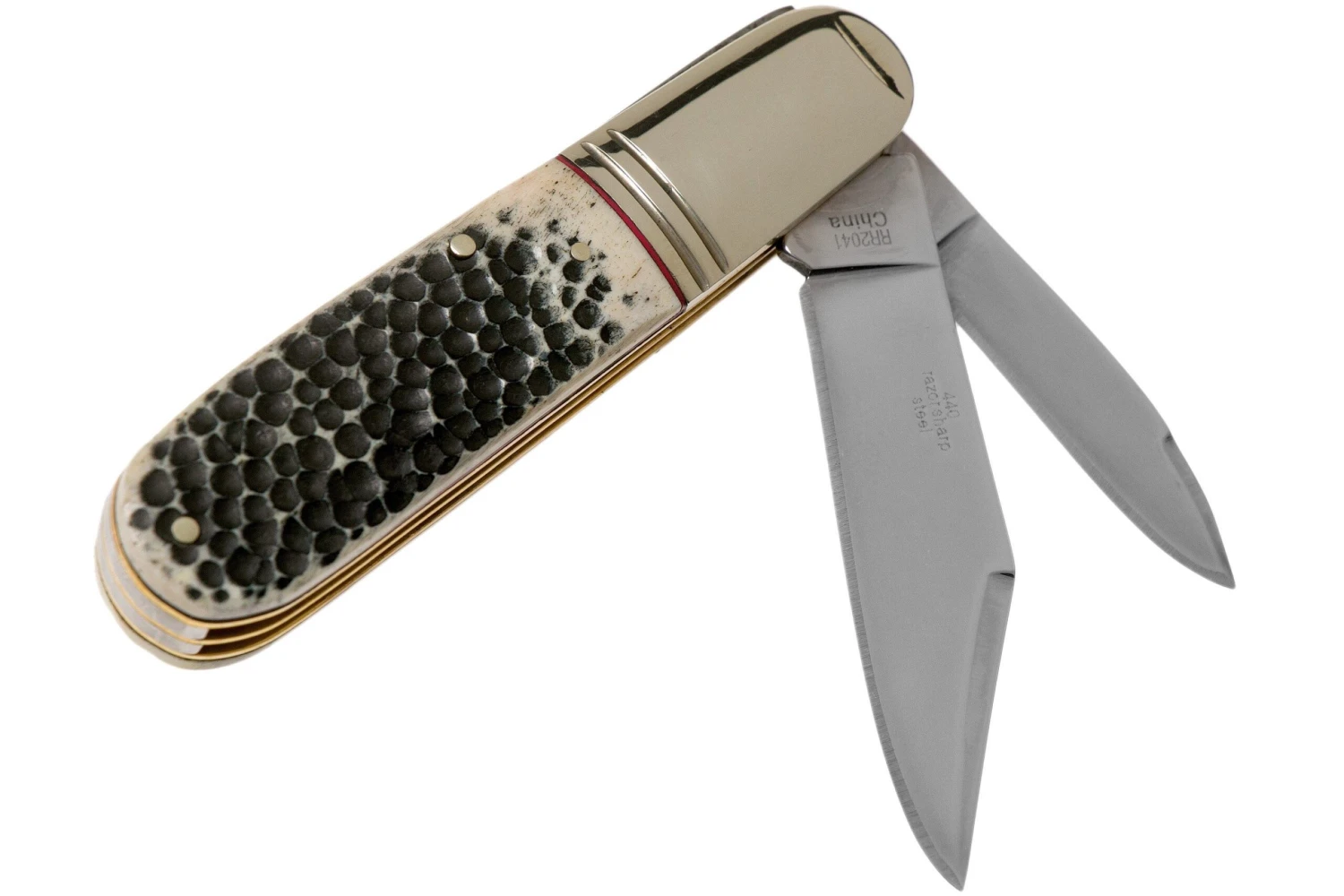 Rough Ryder Buckshot Bone Barlow RR2041 Navaja 4 Rough Ryder Buckshot Bone Barlow RR2041 Navaja - Imagen 2