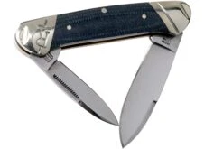 Rough Ryder Canoe Denim RR2184 Carbon Navaja Slipjoint