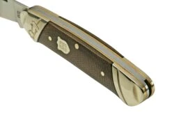 Rough Ryder Brown Burlap Canoe RR2331, Navaja -Luz de Acero RY2331 05 roughryder