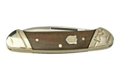 Rough Ryder Brown Burlap Canoe RR2331, Navaja -Luz de Acero RY2331 06 roughryder