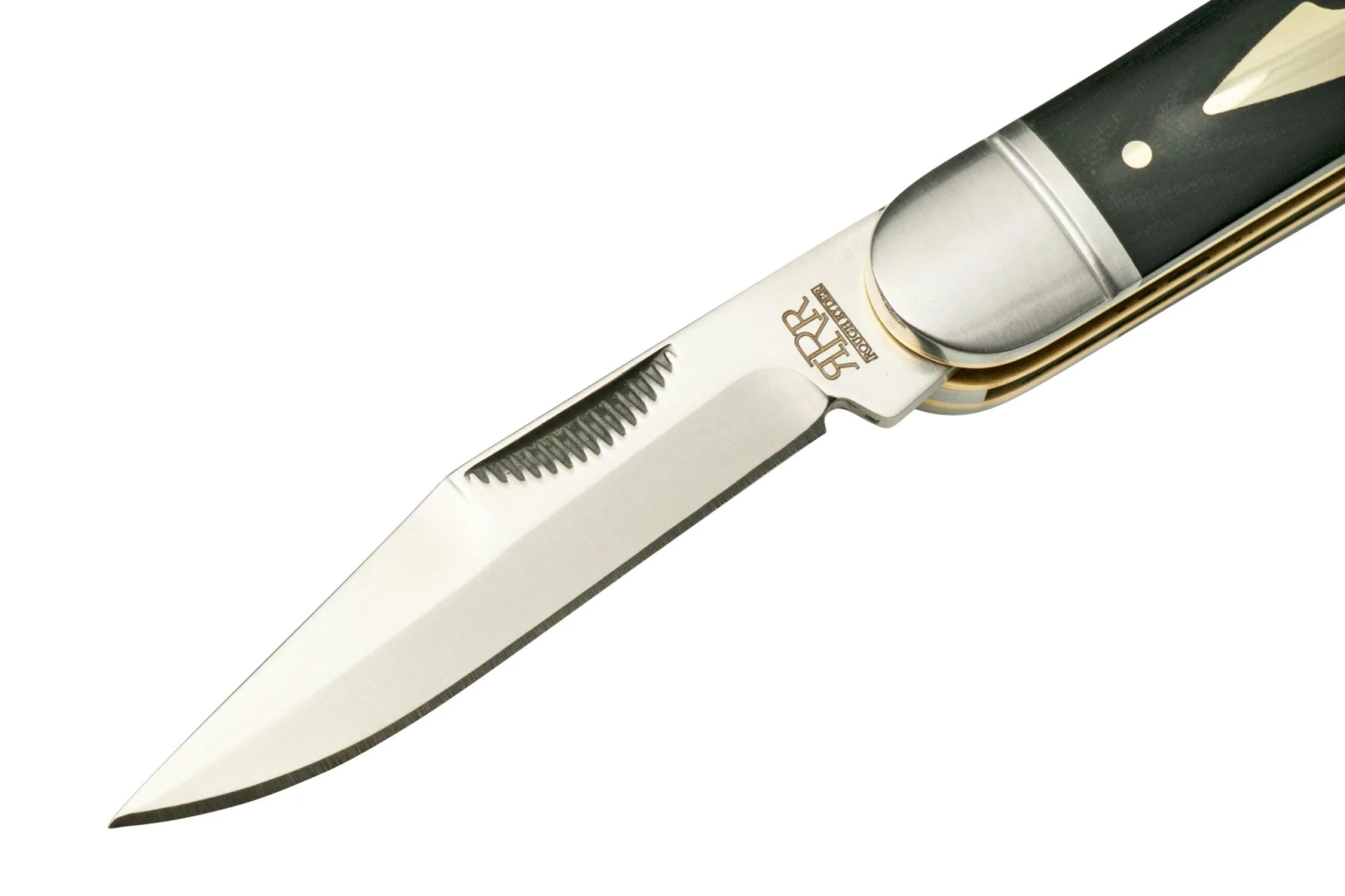 Rough Ryder Reserve Hedgehog D2 Black Micarta, RRR005 Navaja Slipjoint 5 Rough Ryder Reserve Hedgehog D2 Black Micarta, RRR005 Navaja Slipjoint - Imagen 3