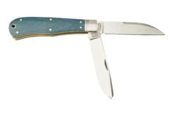 Rough Ryder Reserve Heavy Trapper Denim Micarta, RRR011 Navaja Slipjoint -Luz de Acero RYR011 02 roughryder
