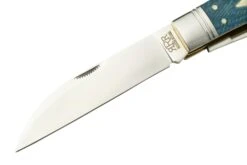 Rough Ryder Reserve Heavy Trapper Denim Micarta, RRR011 Navaja Slipjoint -Luz de Acero RYR011 03 roughryder