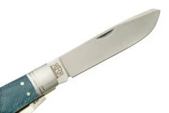 Rough Ryder Reserve Heavy Trapper Denim Micarta, RRR011 Navaja Slipjoint -Luz de Acero RYR011 05 roughryder