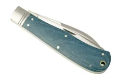 Rough Ryder Reserve Heavy Trapper Denim Micarta, RRR011 Navaja Slipjoint -Luz de Acero RYR011 06 roughryder
