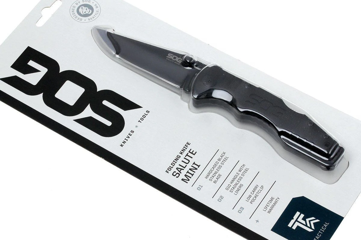 SOG Salute Mini Black FF1101-CP 11 SOG Salute Mini Black FF1101-CP - Imagen 9