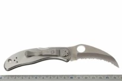 Spyderco C08 Harpy -Luz de Acero SP C08S 05 spyderco harpy spc08s d5