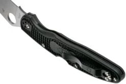 Spyderco Police 4 Lightweight C07PBK4 Navaja -Luz de Acero SPC07PBK4 05 spyderco