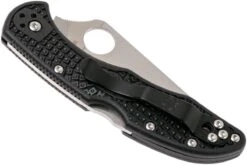 Spyderco Delica 4 C11FPBK Flat Ground Navaja 13 Spyderco Delica 4 C11FPBK Flat Ground Navaja -Luz de Acero SPC11FPBK 04 spyderco spc11fpbk 04