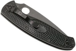Spyderco Resilience Lightweight Black C142PBBK FRN Navaja -Luz de Acero SPC142PBBK 04 spyderco