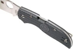 Spyderco Chaparral FRN C152PGY Navaja -Luz de Acero SPC152PGY 07 spyderco spc152pgy 07