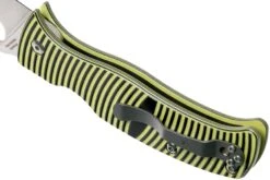 Spyderco Caribbean C217GPSF Sheepfoot Navaja, Sal Glesser Design 14 Spyderco Caribbean C217GPSF Sheepfoot Navaja, Sal Glesser Design -Luz de Acero SPC217GPSF 05 spyderco