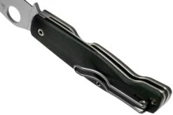 Spyderco Pattadese C257GP Navaja -Luz de Acero SPC257GP 05 spyderco