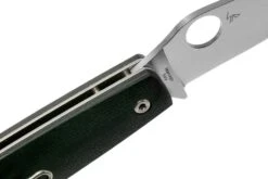 Spyderco Pattadese C257GP Navaja -Luz de Acero SPC257GP 06 spyderco