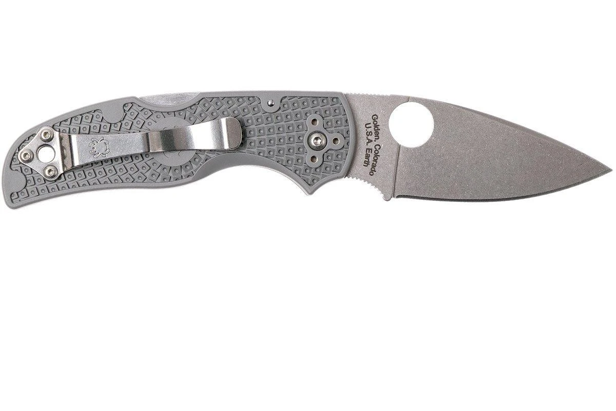 Spyderco Native 5 Maxacon Grey Lightweight C41GY5 Navaja 4 Spyderco Native 5 Maxacon Grey Lightweight C41GY5 Navaja - Imagen 2