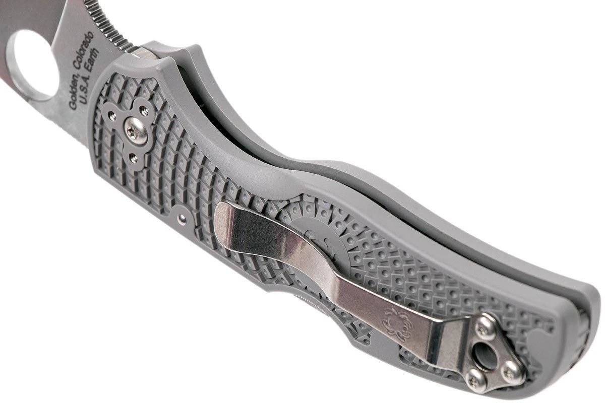 Spyderco Native 5 Maxacon Grey Lightweight C41GY5 Navaja 7 Spyderco Native 5 Maxacon Grey Lightweight C41GY5 Navaja - Imagen 5