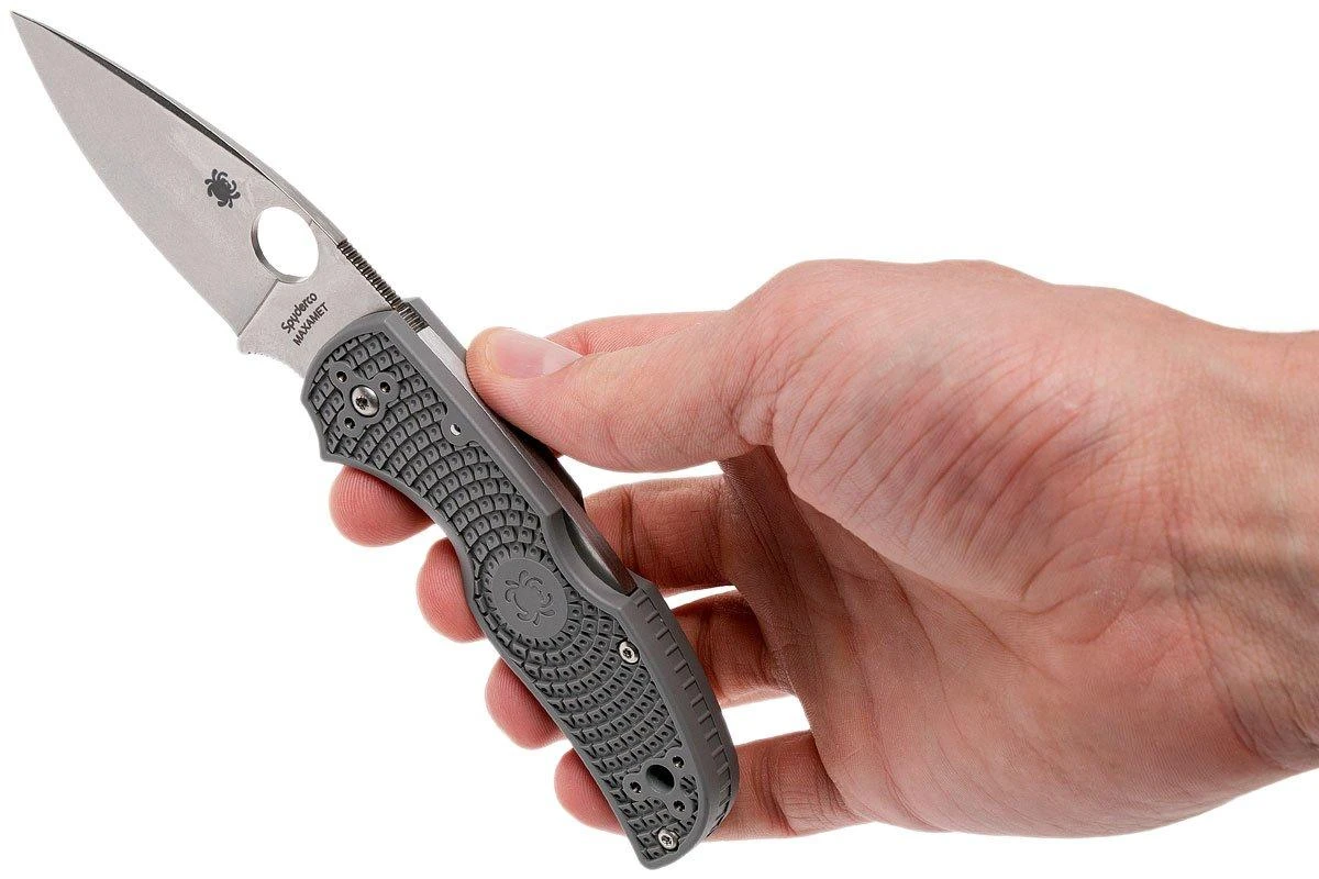 Spyderco Native 5 Maxacon Grey Lightweight C41GY5 Navaja 10 Spyderco Native 5 Maxacon Grey Lightweight C41GY5 Navaja - Imagen 8