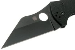 Spyderco Yojimbo 2 Black C85GPBBK2 Navaja -Luz de Acero SPC85GPBBK2 03 spyderco