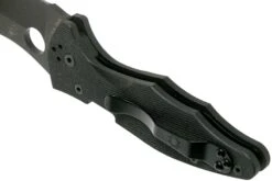 Spyderco Yojimbo 2 Black C85GPBBK2 Navaja -Luz de Acero SPC85GPBBK2 05 spyderco