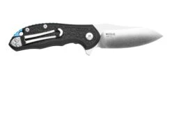 Steel Will Modus F25M-11 Black FRN, Hoja D2, Navaja -Luz de Acero SWK F25M 11 02 steelwill