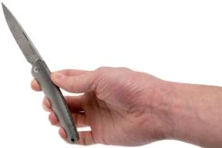 Viper Key VA5976D3TI Damascus Titanium Navaja, Jesper Voxnaes Design -Luz de Acero VPVA5976D3TI 08 viper