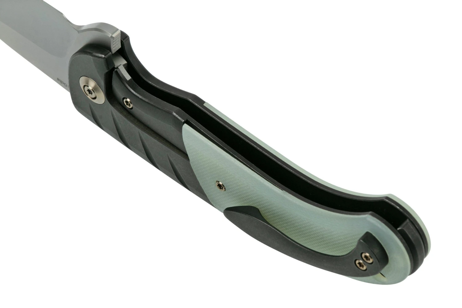 WE Knife Curvaceous WE20012-3 Black Titanium, Natural G10 Navaja, Eric Ochs Design 7 WE Knife Curvaceous WE20012-3 Black Titanium, Natural G10 Navaja, Eric Ochs Design - Imagen 5