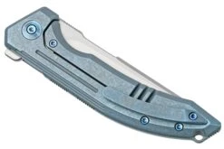 WE Knife Quixotic WE21016-3 Blue Titanium Navaja -Luz de Acero WKWE21016 3 04 we