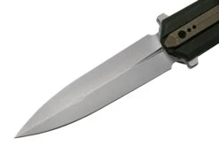 WE Knife Diatomic WE22032-3 Black Titanium Bronze Accents, Bead Blasted Single Edge Navaja 10 WE Knife Diatomic WE22032-3 Black Titanium Bronze Accents, Bead Blasted Single Edge Navaja -Luz de Acero WKWE22032 3 03 weknife