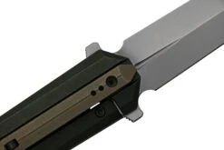 WE Knife Diatomic WE22032-3 Black Titanium Bronze Accents, Bead Blasted Single Edge Navaja 12 WE Knife Diatomic WE22032-3 Black Titanium Bronze Accents, Bead Blasted Single Edge Navaja -Luz de Acero WKWE22032 3 05 weknife